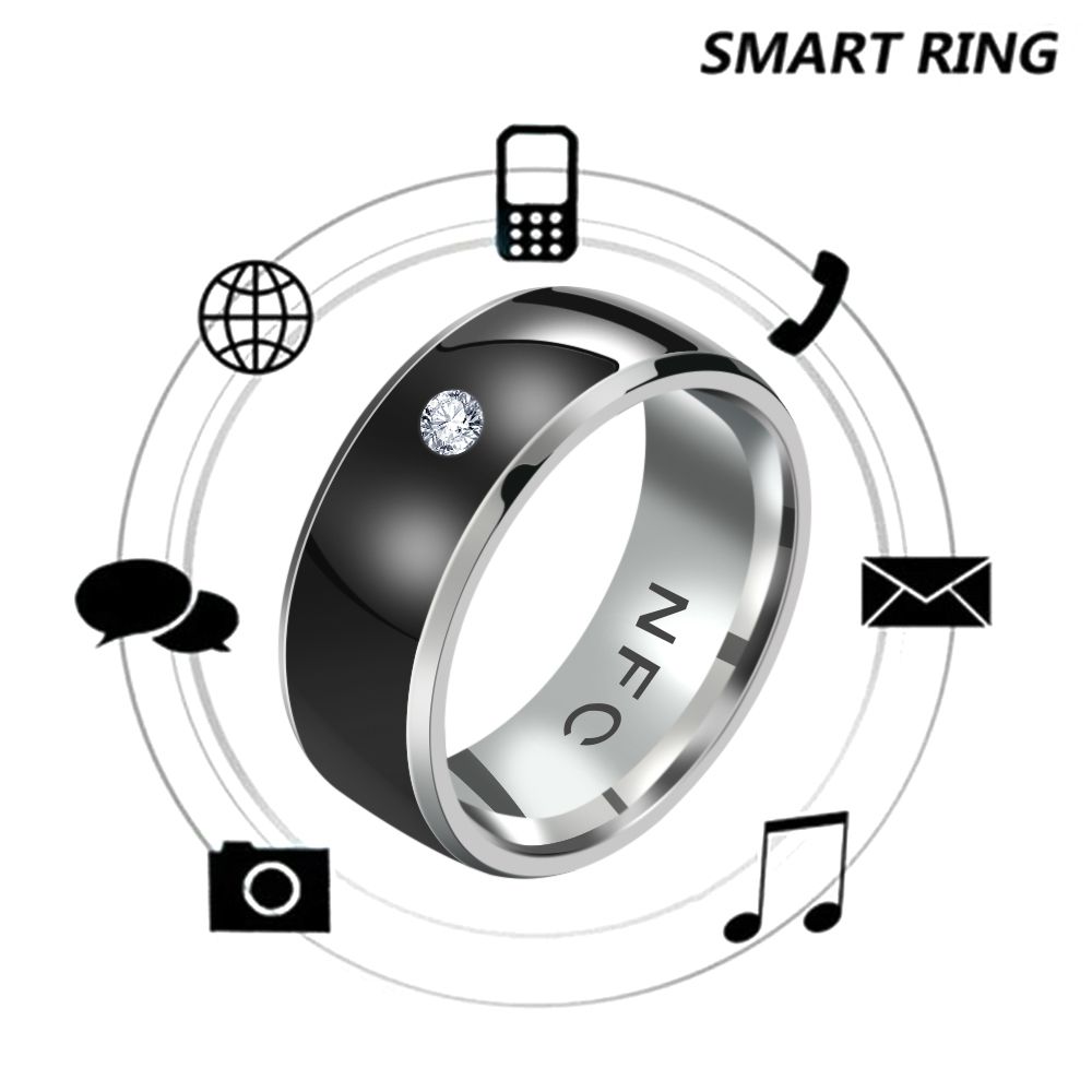 Smart Ring Nfc Pay - Anel de dedo inteligente nfc, anéis