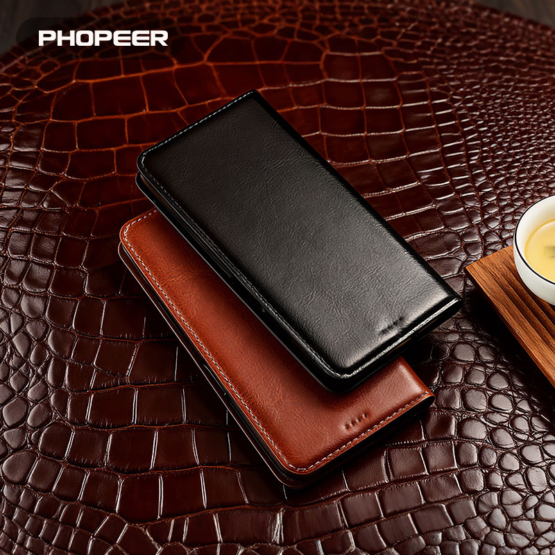 Capa de Telefone de Couro Genu - Oppo Find X8 avaliação e preço
