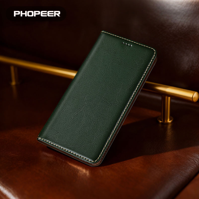 Capa de Telefone de Couro Genu - Oppo Find X8 avaliação e preço