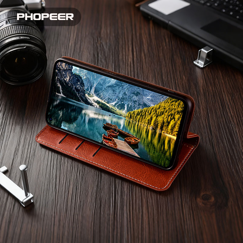 Capa de Telefone de Couro Genu - Oppo Find X8 avaliação e preço