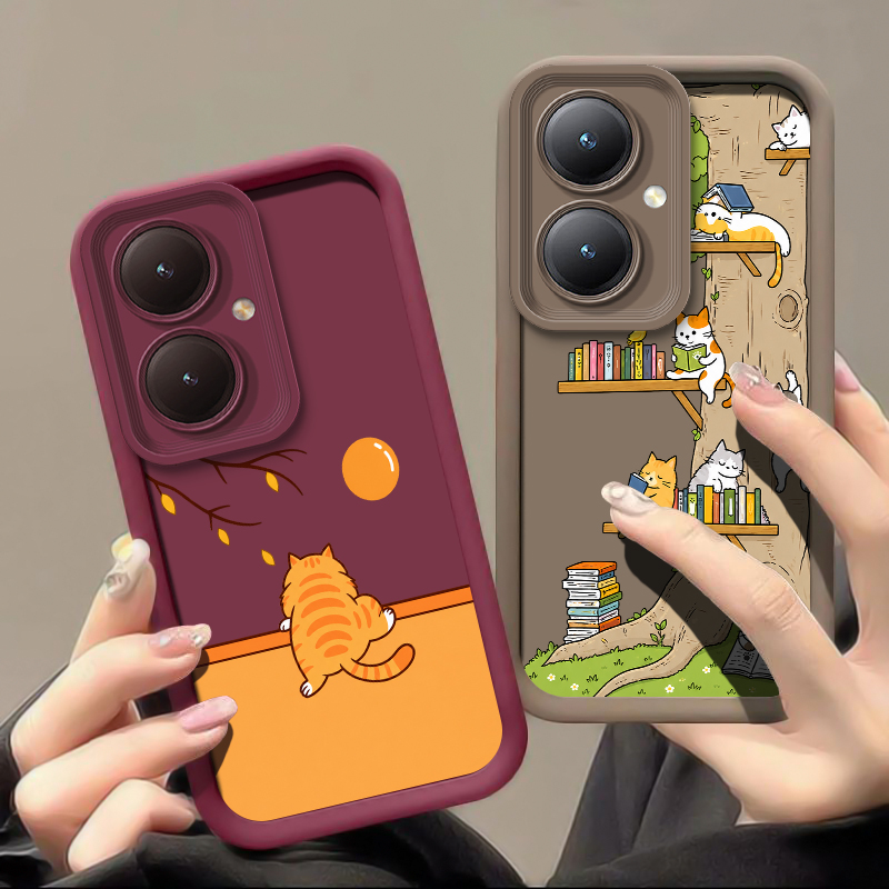 Capa de Telefone com Gatos Col - Vivo Y28 avaliação e preço